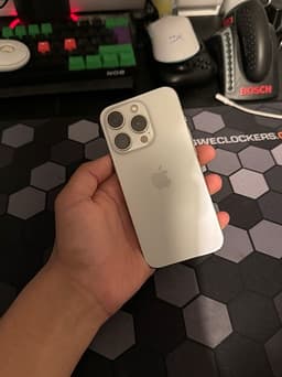 iPhone 15 Pro 128gb vit mobiltelefon