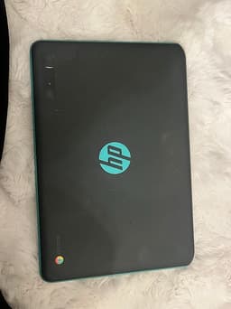HP Chromebook laptop svart