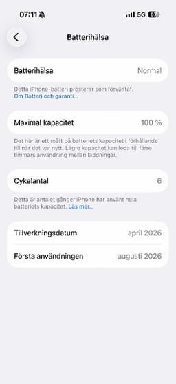 Apple iPhone 17 Pro 256 GB orange som ny ev. byte
