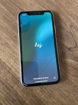 Apple iPhone mobiltelefon vit iPhone XR