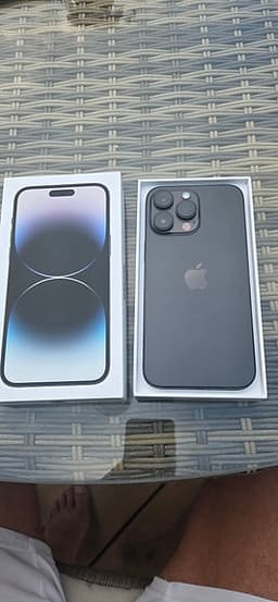 Apple iPhone 14 Pro max mobil 128 GB svart