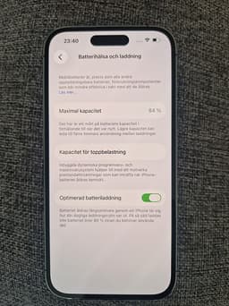 Apple iPhone 14 Pro mobiltelefon blå