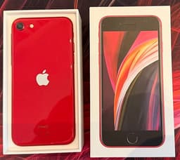 Apple iPhone SE 128 GB röd