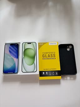 Apple iPhone 15 plus 128 GB grön