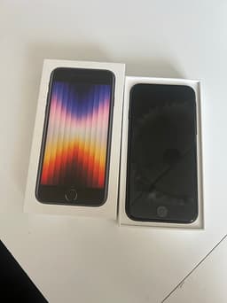 Apple iPhone SE mobil 64 GB svart