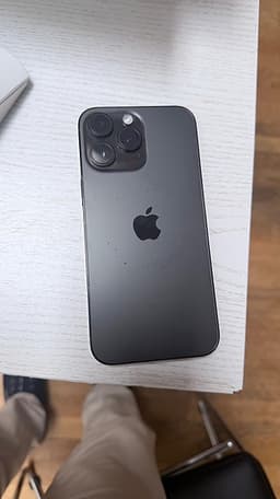Apple iPhone 14 Pro Max 256 GB svart