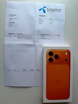 📱 iPhone 17 Pro Max 512GB – Fabriksförseglad + Kvitto ingår + IMEI-verifierad