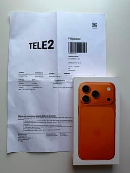 📱 iPhone 17 Pro 256GB – Fabriksförseglad + Kvitto ingår + IMEI-verifierad