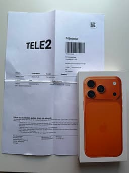 📱 iPhone 17 Pro 512GB – Fabriksförseglad + Kvitto ingår + IMEI-verifierad