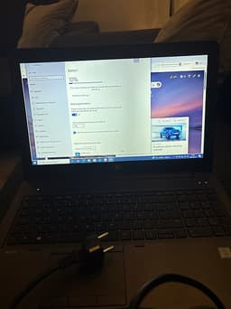 HP bärbar dator 15 tum med dockstation
