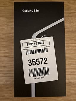 Samsung Galaxy S26 mobil 256 GB lila