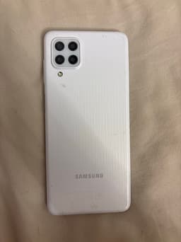 Samsung Galaxy m-serien mobil 128 GB vit