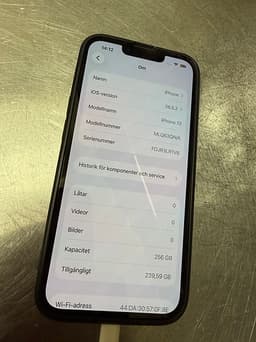 Apple iPhone 13 mobil 256 GB blå