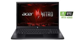 Acer Nitro gaming laptop 15,6" svart