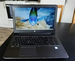 HP Zbook 15 G4 laptop  (15,6 tum / i7/24gb/477gb NVMe /4gb+Intel HD)