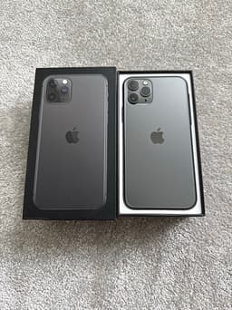 iPhone 11 Pro - Space Gray - 64 GB lagringsutrymme