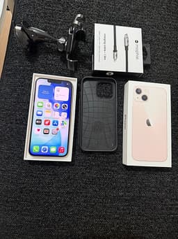iPhone 13 128 GB rosa fint skick
