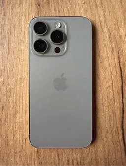 Apple iPhone 15 Pro mobiltelefon silver