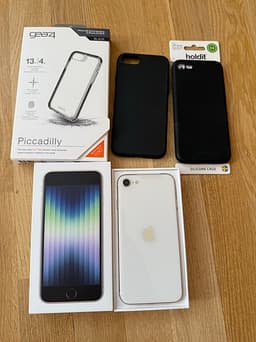 iPhone SE -3 .128 GB vit