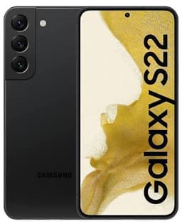 Samsung Galaxy S22, 5G, 128GB, oöppnad förpackning, svart.