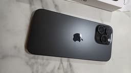 Apple iPhone 16 Pro Max mobiltelefon svart