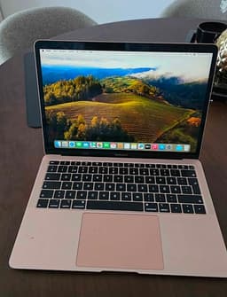 MacBook Air 13" (2018) Guld / Roséguld - Fungerar utmärkt