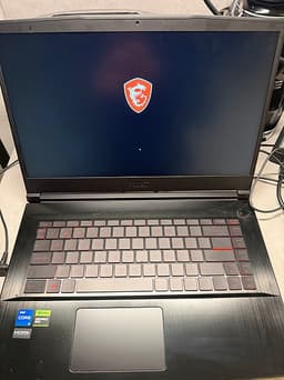 MSI Thin GF63 15,6" laptop svart