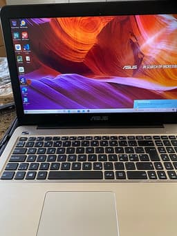 Asus laptop 15 tum silver