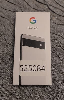Google Pixel 6a 5G 128GB – 6GB RAM – Chalk(vit) – Ny & Oöppnad