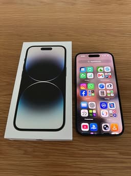 Apple iPhone 14 Pro 128 GB svart