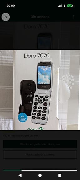 Doro 7070 i originalkartong