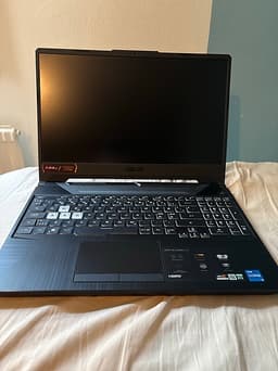 Asus gaming laptop 15 tum svart
