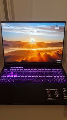 Laptop - ASUS TUF Gaming F16 – RTX 5060 / i5 / 16GB / 1TB