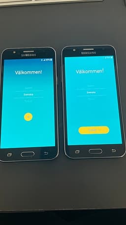 2 stycken Samsung Galaxy J5 - för den händige !!!