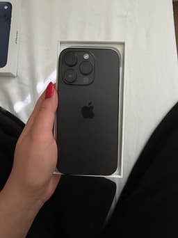 Apple iPhone 14 Pro Max mobiltelefon svart