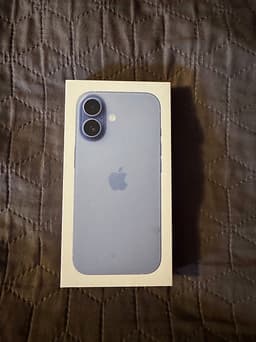 Apple iPhone 17 256 GB blå
