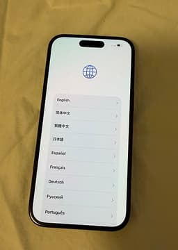 Apple iPhone 15 128 GB svart