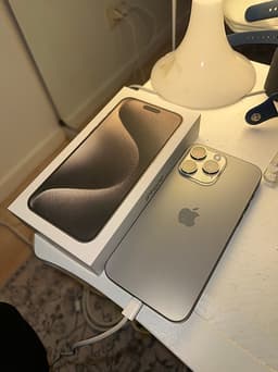 IPhone 15 PRO MAX Natural titanium 256GB