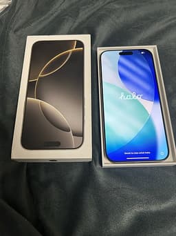 iPhone 16 Pro Max 256 GB Naturell Titan
