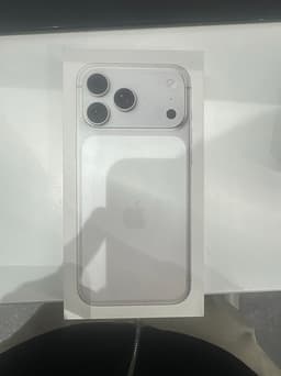 Apple iPhone 17 Pro Max 256 GB mobiltelefon vit