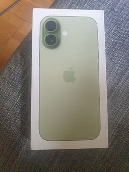 Apple iPhone 17 256 GB grön