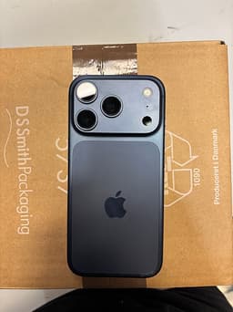 Apple iPhone 17 Pro Max 256 GB svart