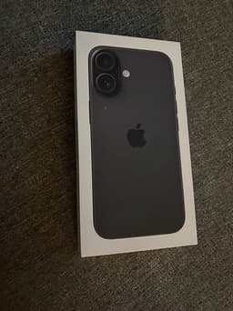 HELT NY Apple iPhone 16 128 GB svart