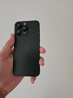 Apple iPhone 15 Pro Max 256 GB svart