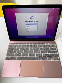 Apple MacBook bärbar dator 13 tum rosa med US tangentbord
