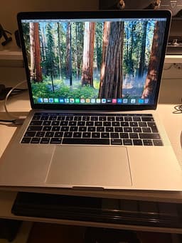 MacBook Pro 13" (2019) – Silver / 8 GB / Sequoia (NYTT BATTERI!)