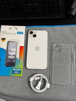 iPhone 13 bra skicka med nya tillbehör batteri 86% original