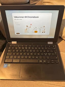 Asus Chromebook 11" bärbar dator svart