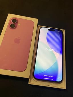 iPhone 16, 128 GB, Rosa