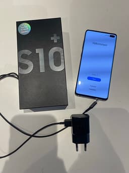 Samsung Galaxy S10+ mobil 128 GB svart